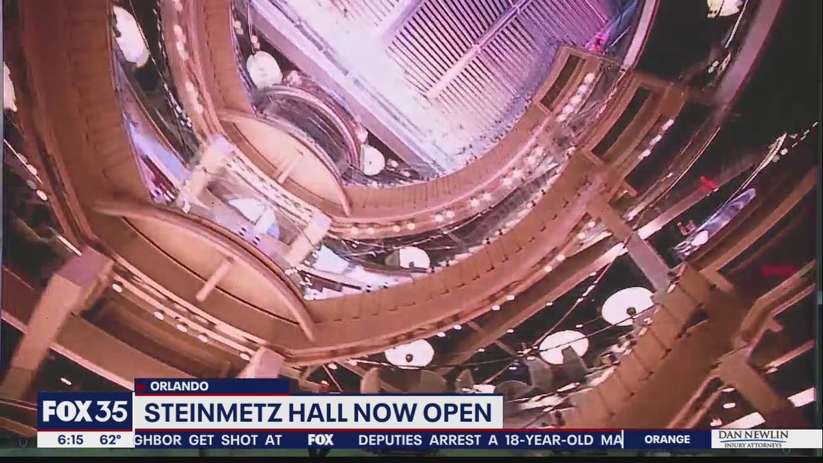 Steinmetz Hall at Dr. Phillips Center for the Performing Arts opens